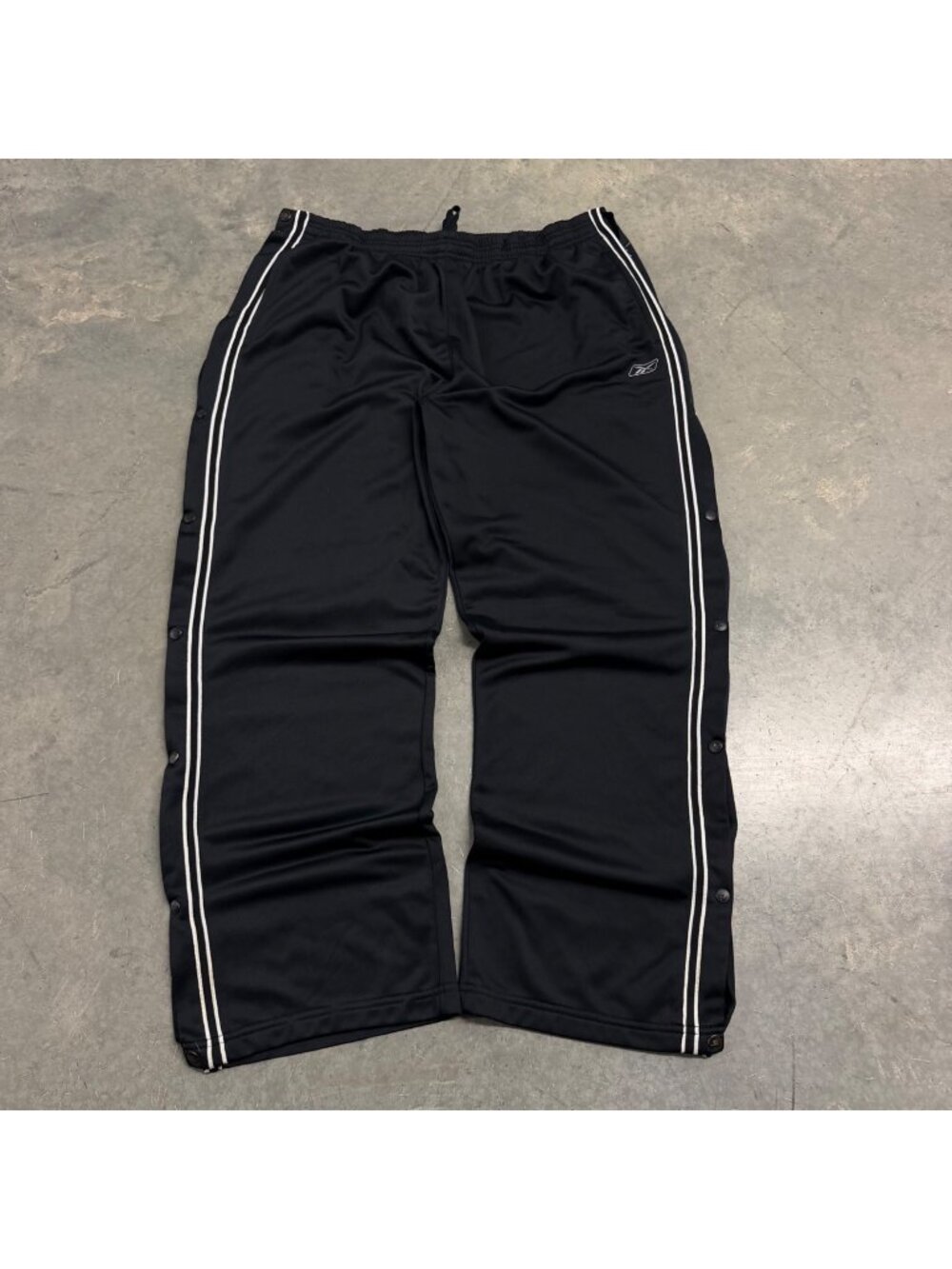 Reebok 1990s Baggy Snap Tearaway Pants